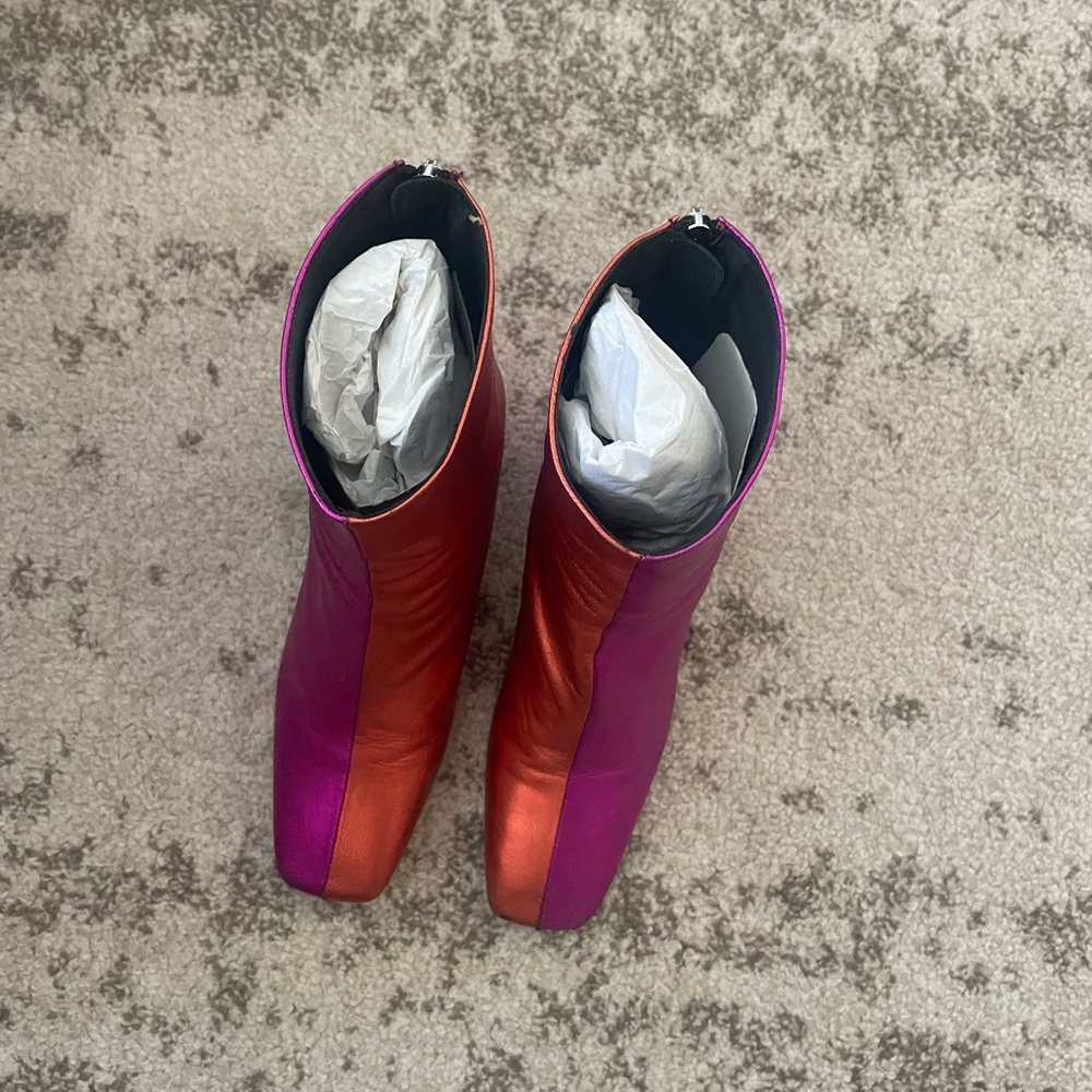 Intentionally Blank Tabitha Heeled Boot Acid Combo